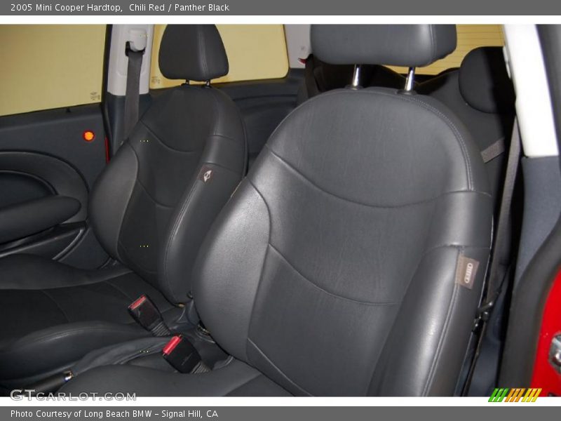 Chili Red / Panther Black 2005 Mini Cooper Hardtop