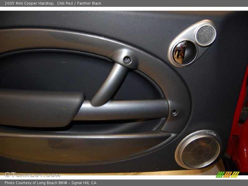 Chili Red / Panther Black 2005 Mini Cooper Hardtop