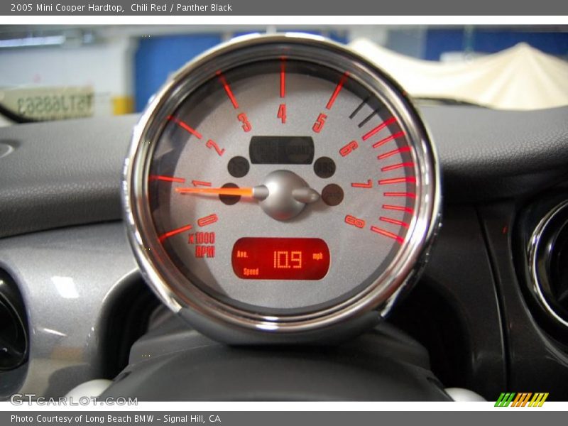 Chili Red / Panther Black 2005 Mini Cooper Hardtop