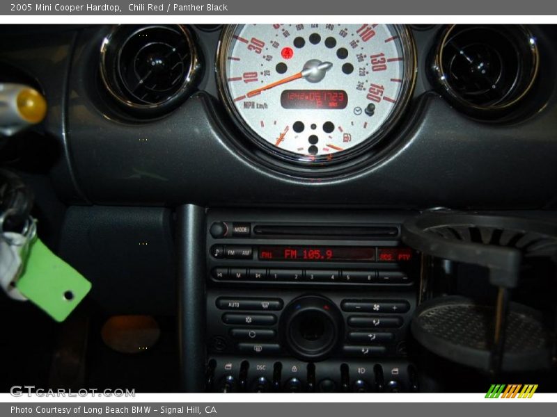 Chili Red / Panther Black 2005 Mini Cooper Hardtop