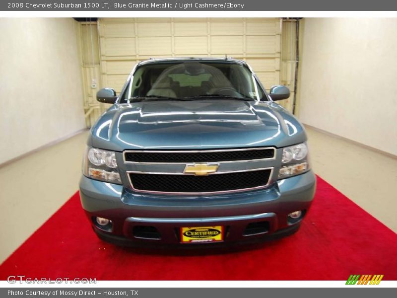 Blue Granite Metallic / Light Cashmere/Ebony 2008 Chevrolet Suburban 1500 LT