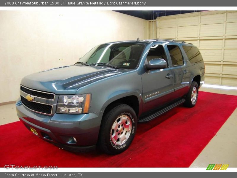 Blue Granite Metallic / Light Cashmere/Ebony 2008 Chevrolet Suburban 1500 LT