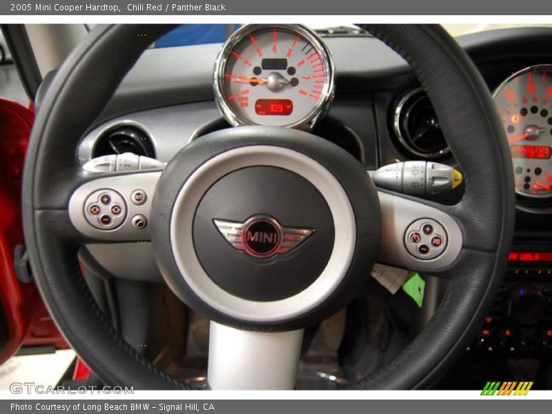 Chili Red / Panther Black 2005 Mini Cooper Hardtop