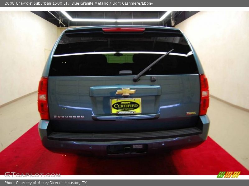 Blue Granite Metallic / Light Cashmere/Ebony 2008 Chevrolet Suburban 1500 LT