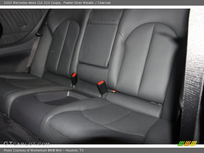 Pewter Silver Metallic / Charcoal 2003 Mercedes-Benz CLK 320 Coupe
