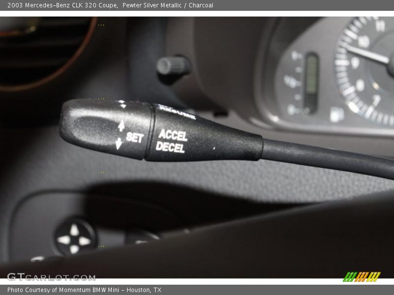 Pewter Silver Metallic / Charcoal 2003 Mercedes-Benz CLK 320 Coupe