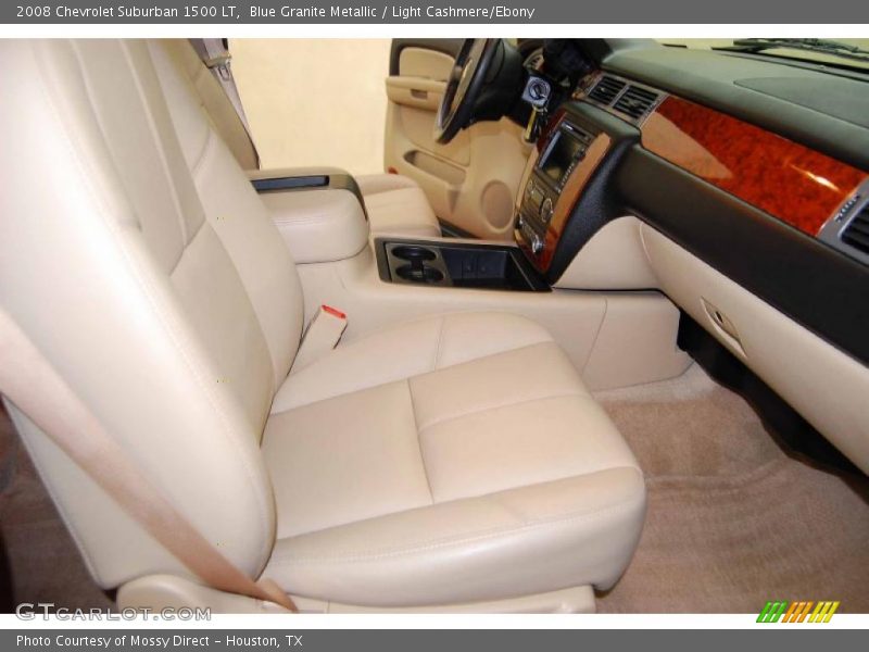 Blue Granite Metallic / Light Cashmere/Ebony 2008 Chevrolet Suburban 1500 LT