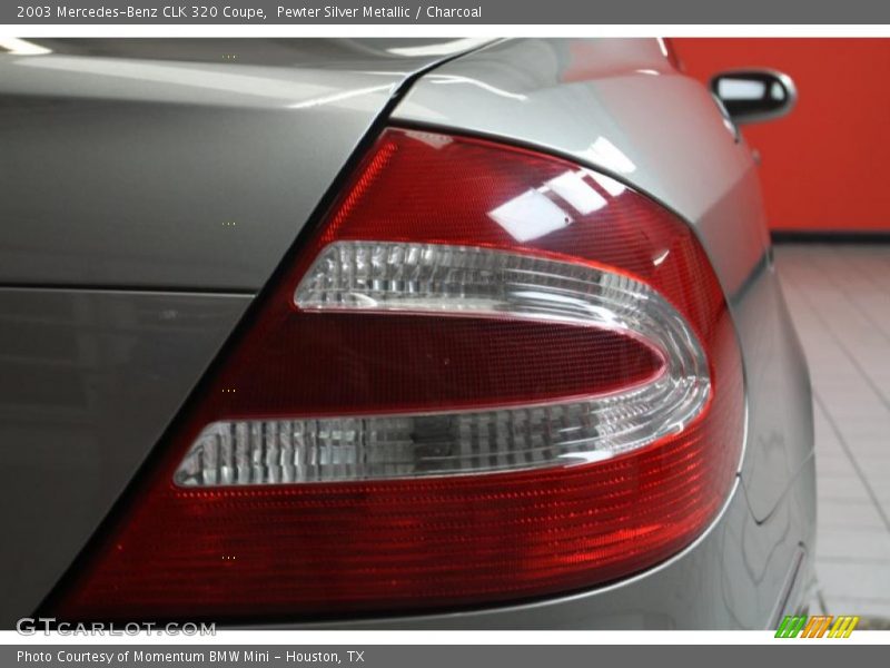 Pewter Silver Metallic / Charcoal 2003 Mercedes-Benz CLK 320 Coupe