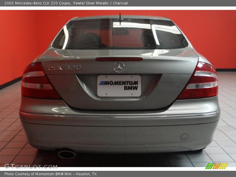 Pewter Silver Metallic / Charcoal 2003 Mercedes-Benz CLK 320 Coupe