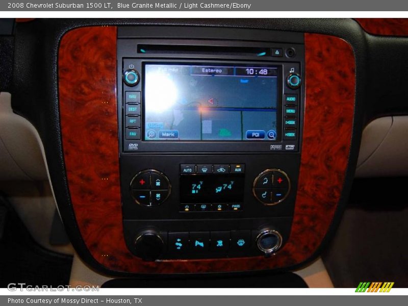Blue Granite Metallic / Light Cashmere/Ebony 2008 Chevrolet Suburban 1500 LT