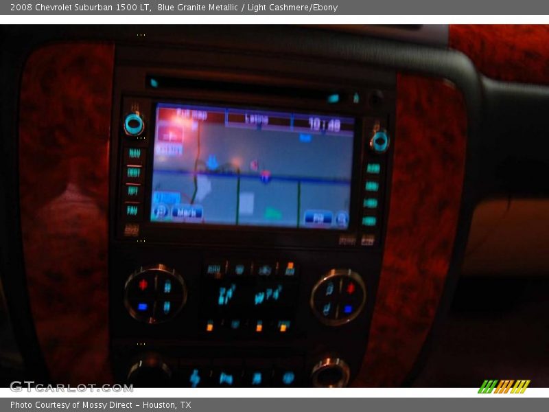Blue Granite Metallic / Light Cashmere/Ebony 2008 Chevrolet Suburban 1500 LT