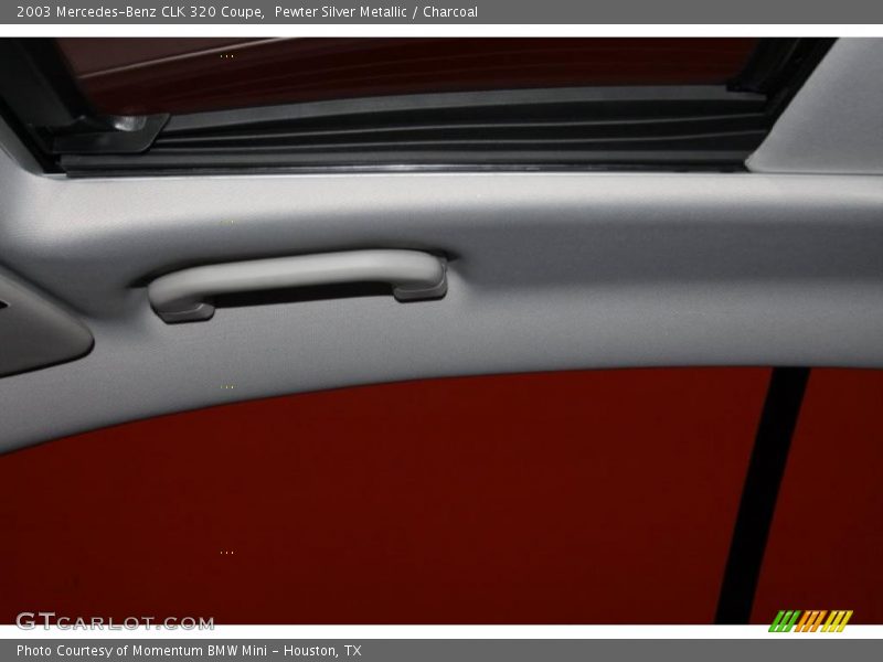 Pewter Silver Metallic / Charcoal 2003 Mercedes-Benz CLK 320 Coupe