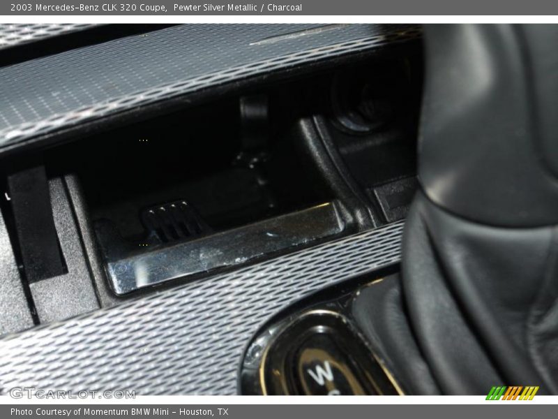 Pewter Silver Metallic / Charcoal 2003 Mercedes-Benz CLK 320 Coupe