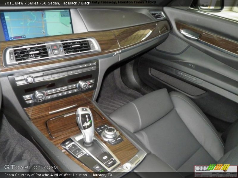 Jet Black / Black 2011 BMW 7 Series 750i Sedan