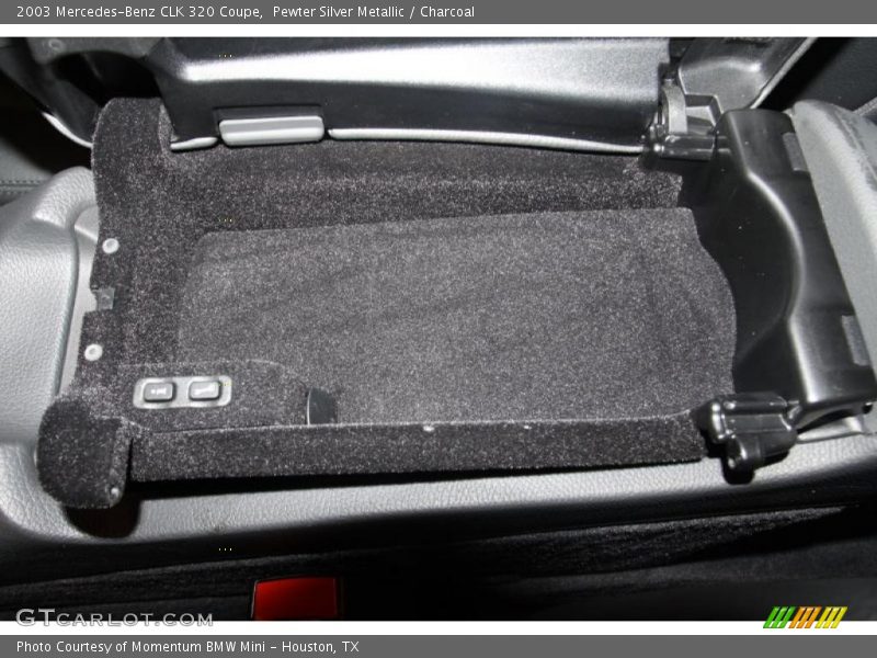 Pewter Silver Metallic / Charcoal 2003 Mercedes-Benz CLK 320 Coupe