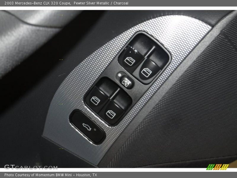 Pewter Silver Metallic / Charcoal 2003 Mercedes-Benz CLK 320 Coupe