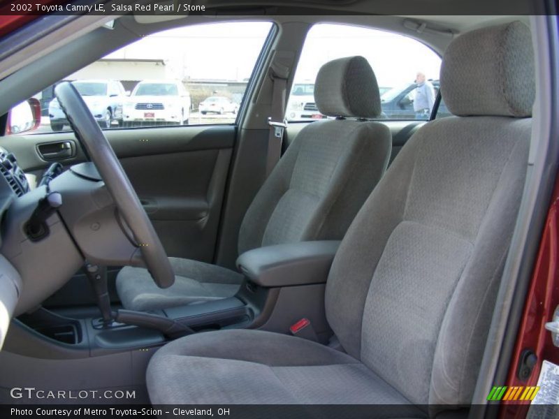 Salsa Red Pearl / Stone 2002 Toyota Camry LE