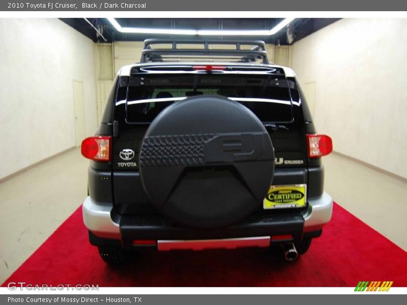 Black / Dark Charcoal 2010 Toyota FJ Cruiser