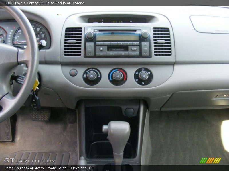 Salsa Red Pearl / Stone 2002 Toyota Camry LE
