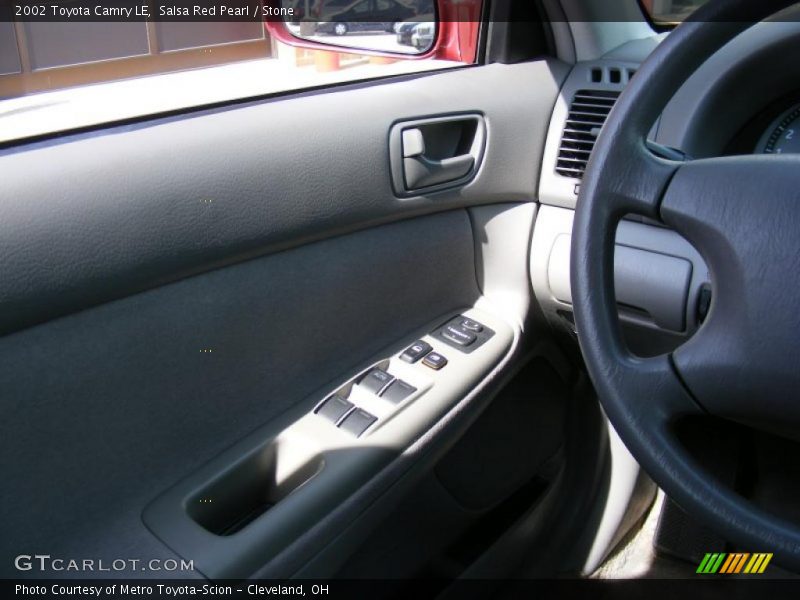 Salsa Red Pearl / Stone 2002 Toyota Camry LE