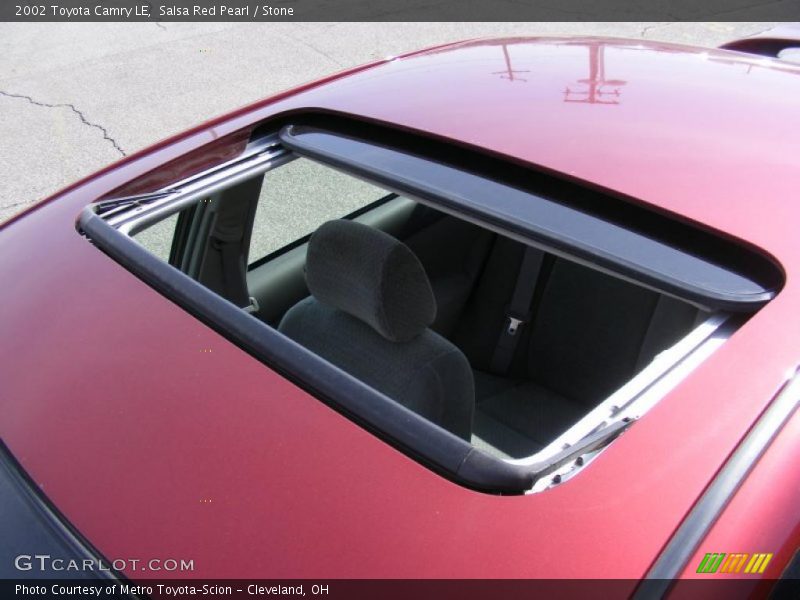 Salsa Red Pearl / Stone 2002 Toyota Camry LE