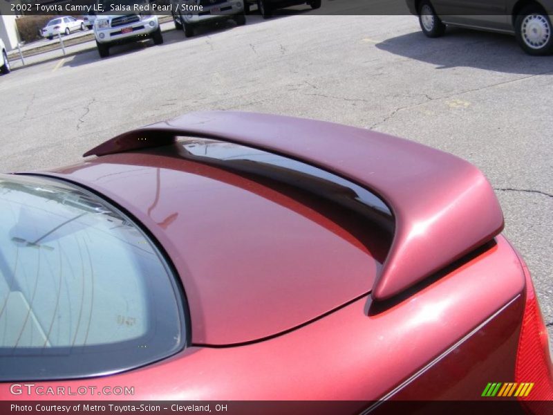 Salsa Red Pearl / Stone 2002 Toyota Camry LE