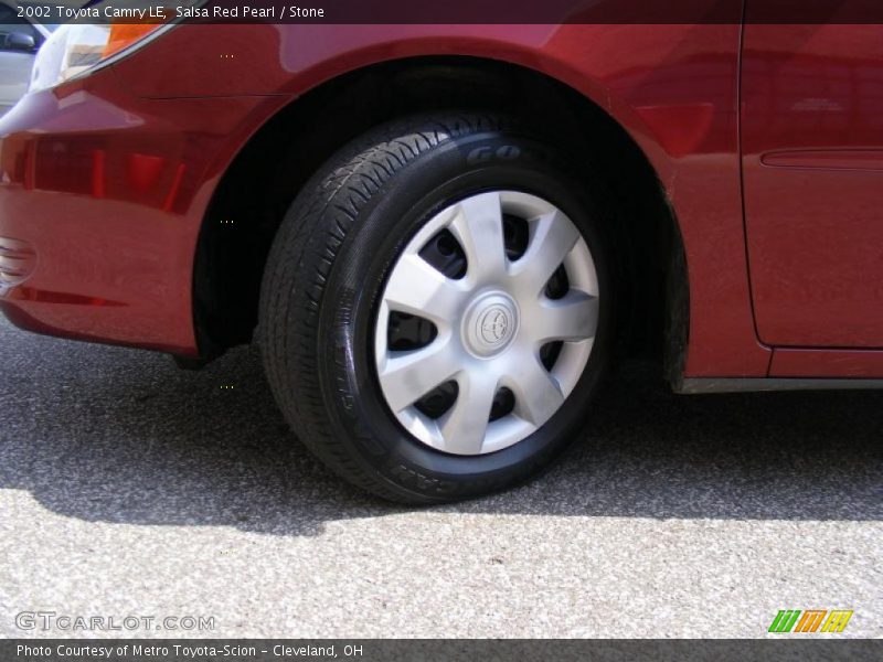 Salsa Red Pearl / Stone 2002 Toyota Camry LE