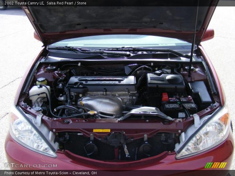 Salsa Red Pearl / Stone 2002 Toyota Camry LE