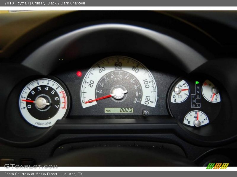 Black / Dark Charcoal 2010 Toyota FJ Cruiser