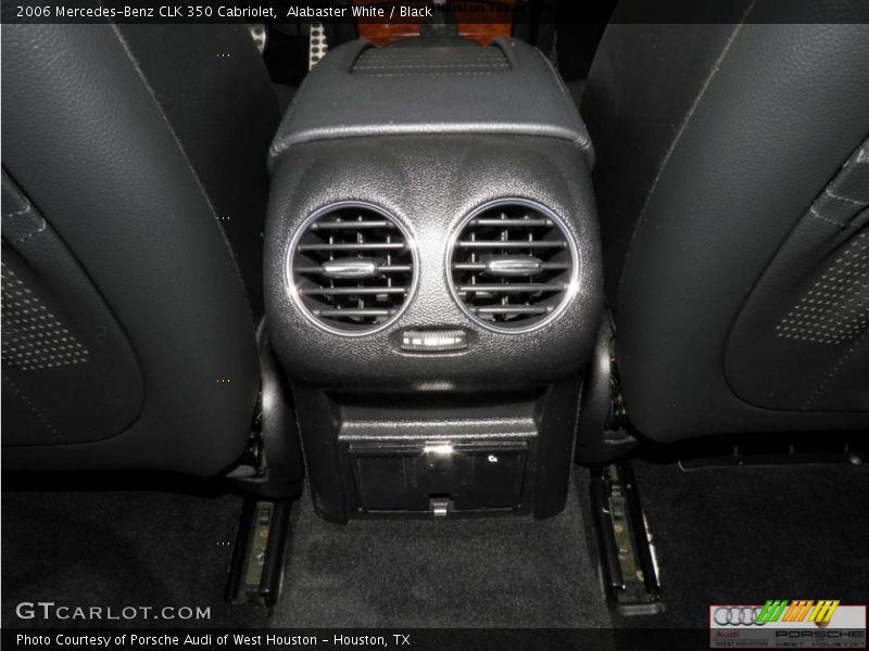 Alabaster White / Black 2006 Mercedes-Benz CLK 350 Cabriolet