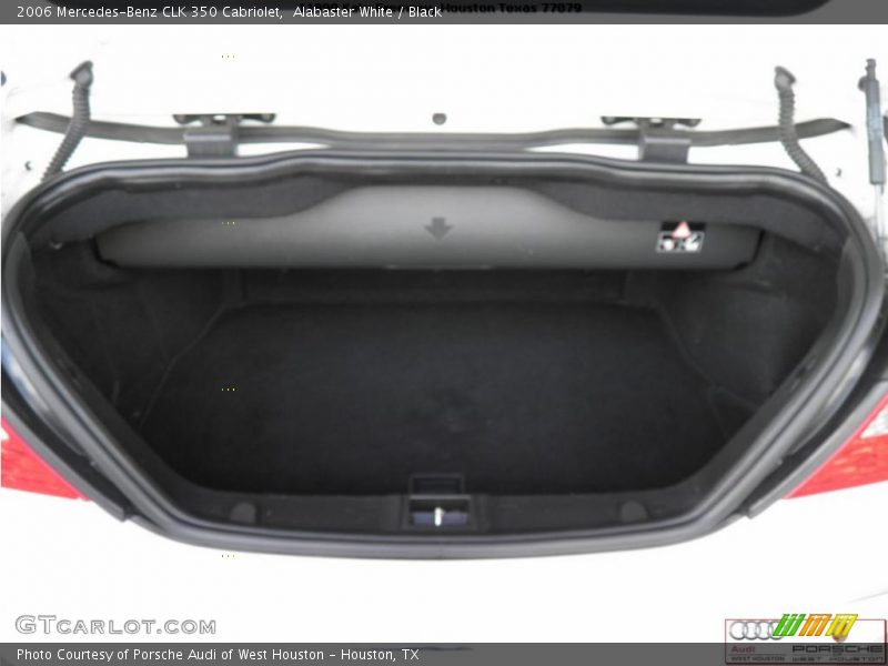 Alabaster White / Black 2006 Mercedes-Benz CLK 350 Cabriolet