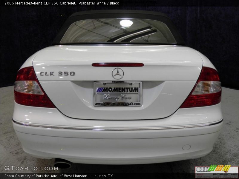 Alabaster White / Black 2006 Mercedes-Benz CLK 350 Cabriolet
