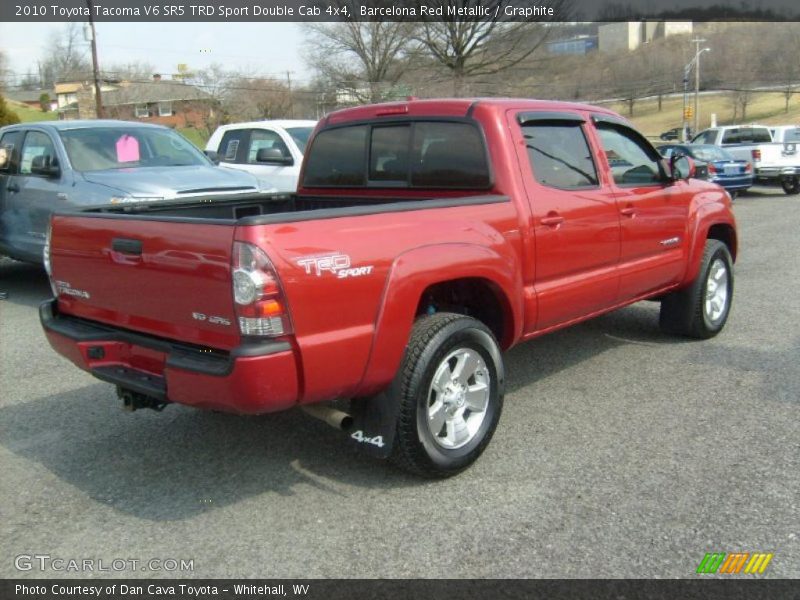  2010 Tacoma V6 SR5 TRD Sport Double Cab 4x4 Barcelona Red Metallic