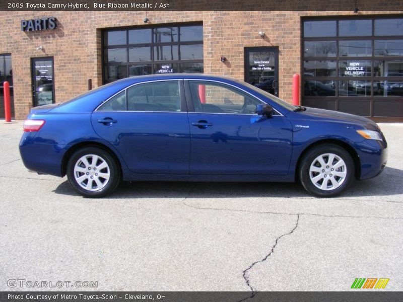 Blue Ribbon Metallic / Ash 2009 Toyota Camry Hybrid