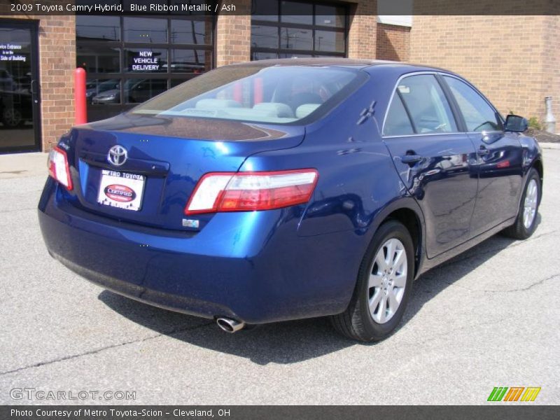 Blue Ribbon Metallic / Ash 2009 Toyota Camry Hybrid
