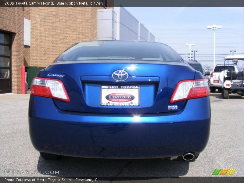 Blue Ribbon Metallic / Ash 2009 Toyota Camry Hybrid