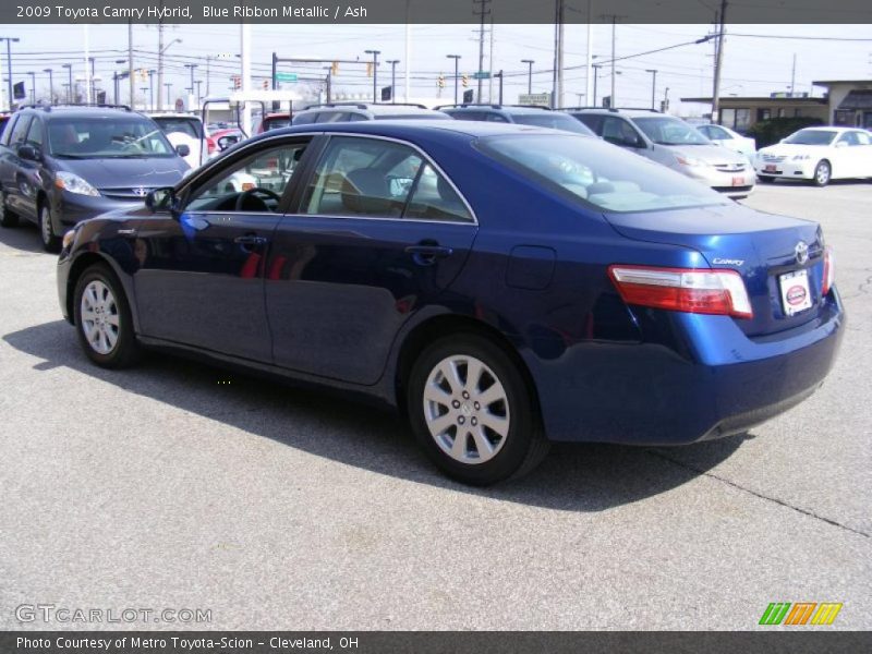 Blue Ribbon Metallic / Ash 2009 Toyota Camry Hybrid