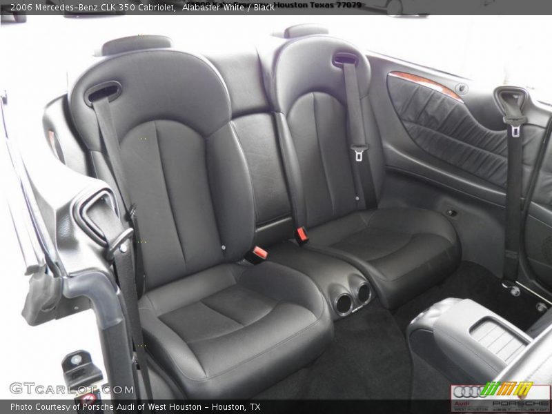 Alabaster White / Black 2006 Mercedes-Benz CLK 350 Cabriolet