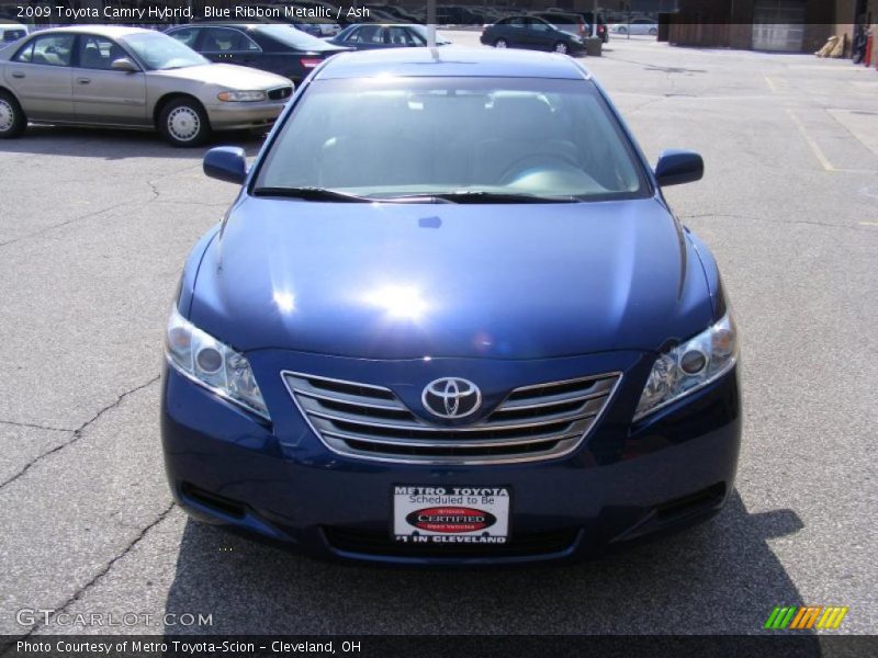 Blue Ribbon Metallic / Ash 2009 Toyota Camry Hybrid