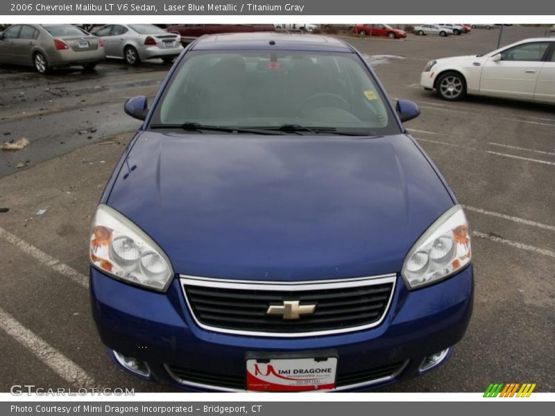 Laser Blue Metallic / Titanium Gray 2006 Chevrolet Malibu LT V6 Sedan