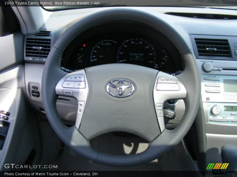 Blue Ribbon Metallic / Ash 2009 Toyota Camry Hybrid