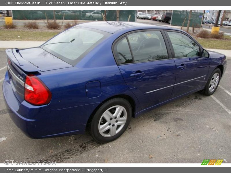 Laser Blue Metallic / Titanium Gray 2006 Chevrolet Malibu LT V6 Sedan