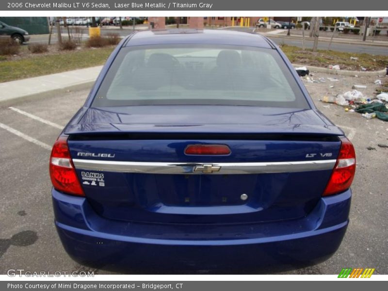 Laser Blue Metallic / Titanium Gray 2006 Chevrolet Malibu LT V6 Sedan