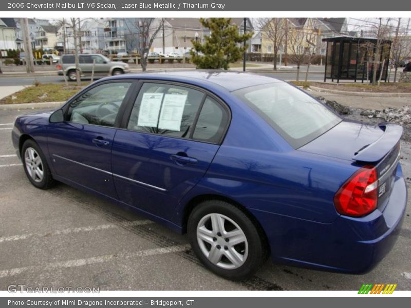 Laser Blue Metallic / Titanium Gray 2006 Chevrolet Malibu LT V6 Sedan