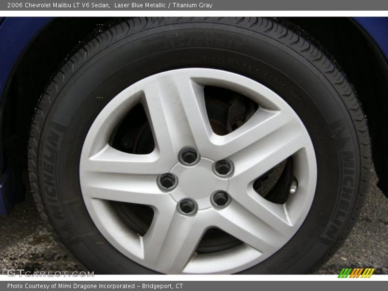 Laser Blue Metallic / Titanium Gray 2006 Chevrolet Malibu LT V6 Sedan