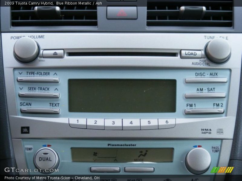 Blue Ribbon Metallic / Ash 2009 Toyota Camry Hybrid