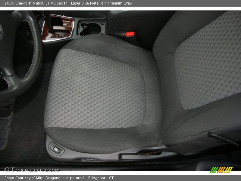 Laser Blue Metallic / Titanium Gray 2006 Chevrolet Malibu LT V6 Sedan
