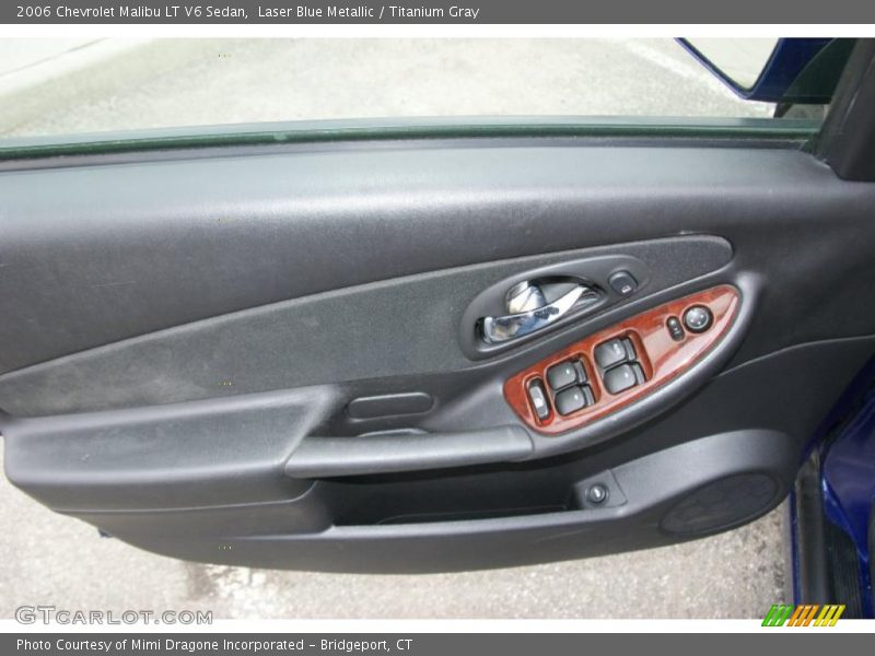 Laser Blue Metallic / Titanium Gray 2006 Chevrolet Malibu LT V6 Sedan