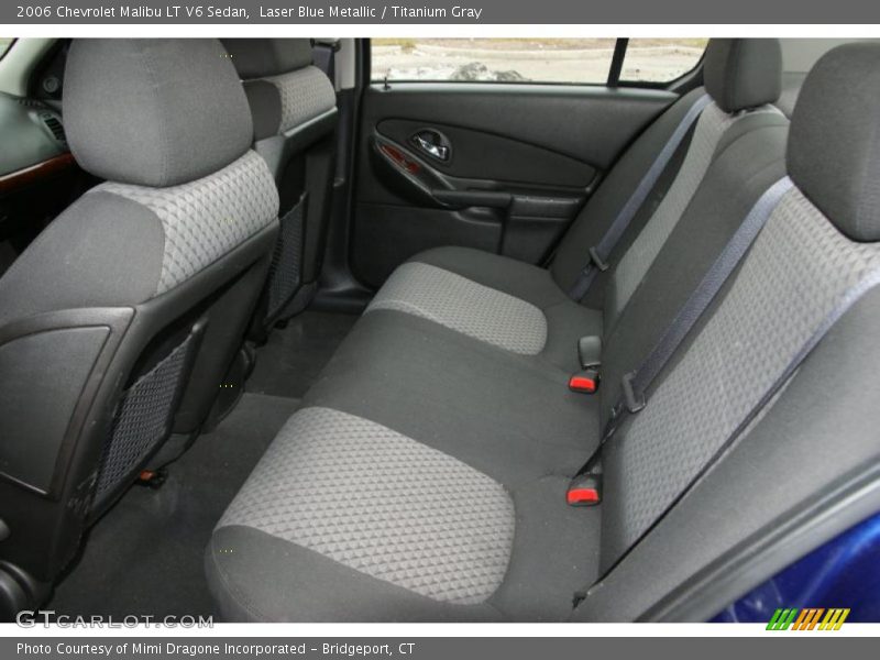 Laser Blue Metallic / Titanium Gray 2006 Chevrolet Malibu LT V6 Sedan