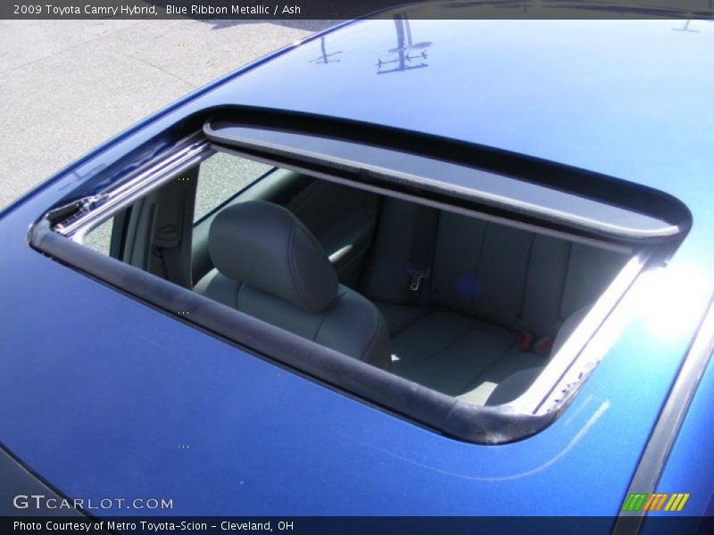 Blue Ribbon Metallic / Ash 2009 Toyota Camry Hybrid